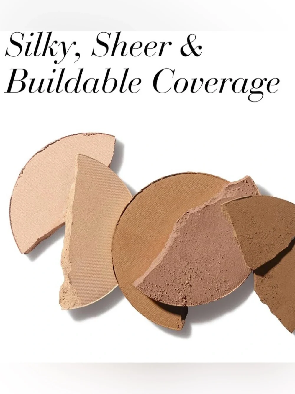 Elizabeth Arden FLAWLESS FINISH SKINCARING PRESSED POWDER IN BRONZE BRAND NEW